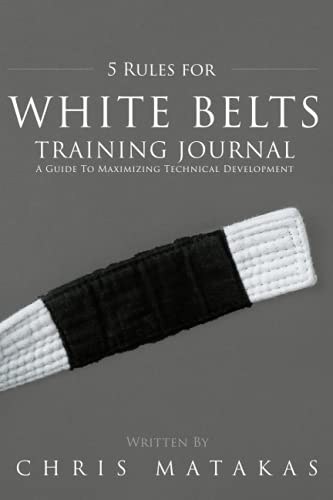 Cover of 5 Rules for White Belts Training Journal