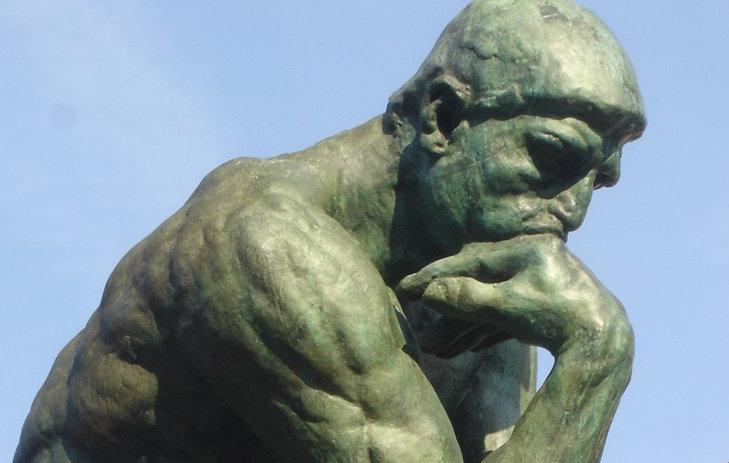 thinking man